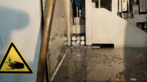 Secure bundle cutting with a band saw blade 